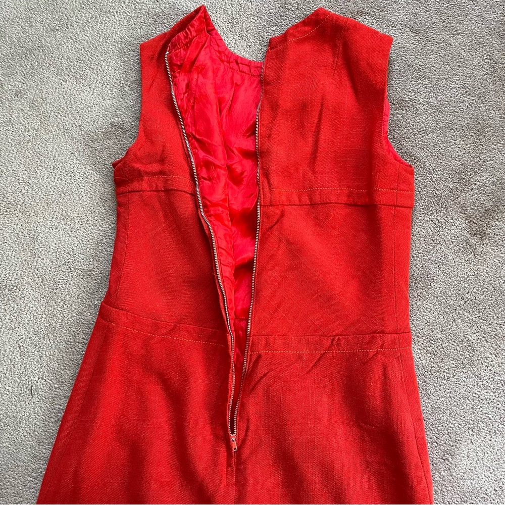 Vintage Jeannene Booher for Jeunesse New York A-Line Midi Sleeveless Dress - Picture 5 of 15